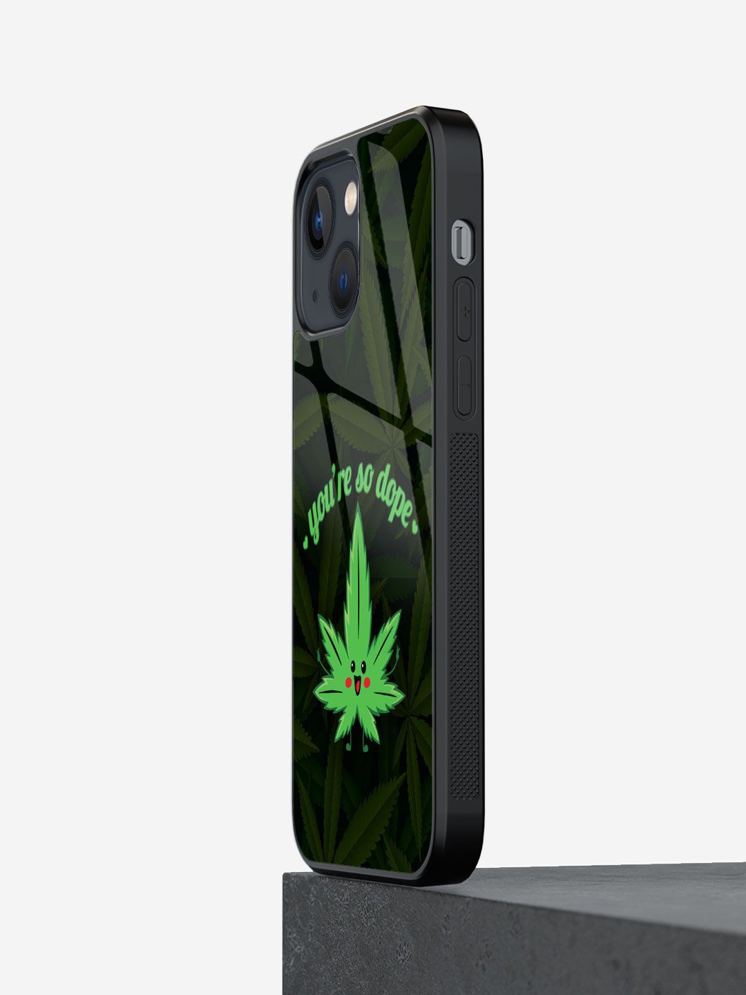 

macmerise Floral Printed iPhone 13 Mini Back Case Mobile Accessories, Black