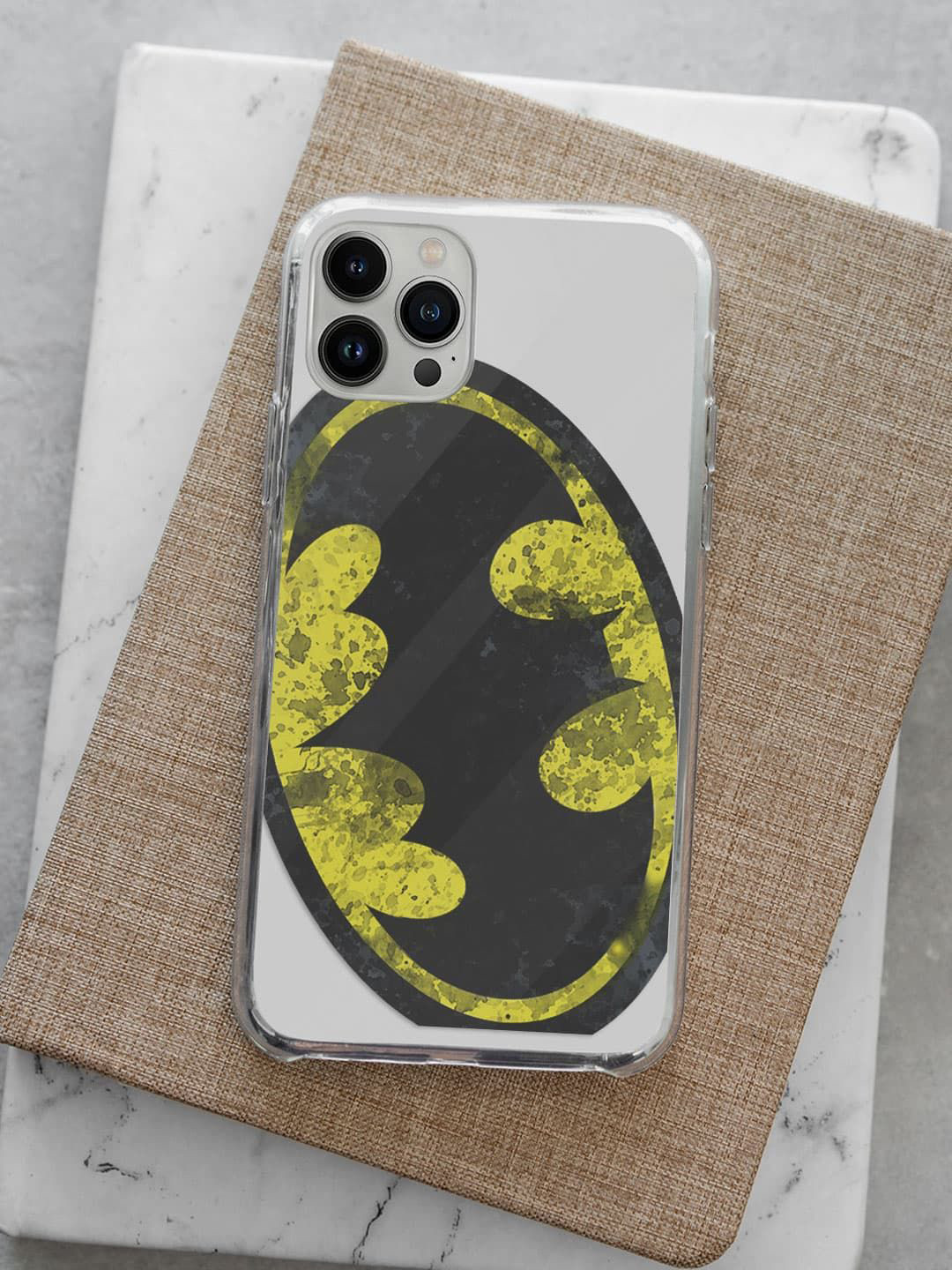 

macmerise Geometric Printed iPhone 13 Pro Back Case Mobile Accessories, White