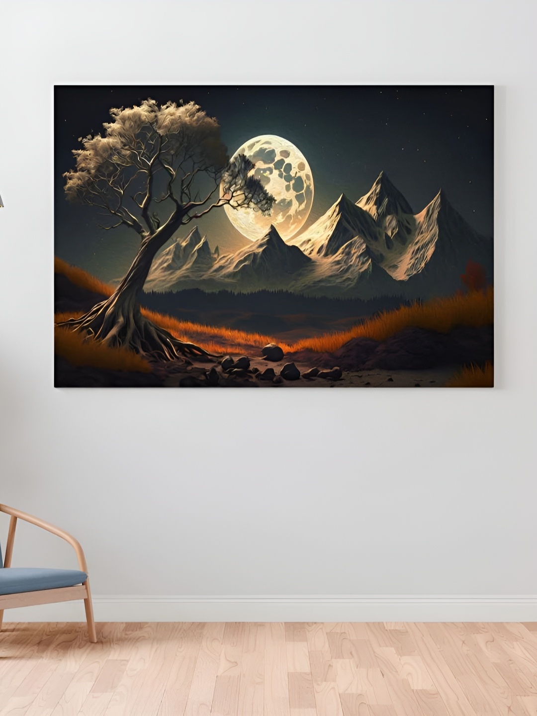 

CLAWCRAFTS Grey Wooden Wall Art