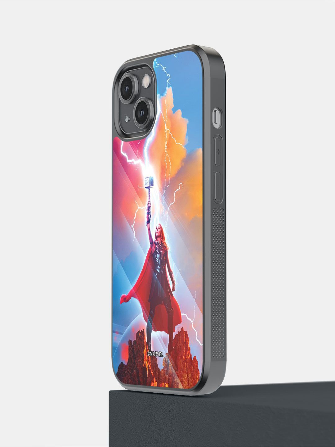 

macmerise Quirky Printed iPhone 14 Back Case Mobile Accessories, Blue