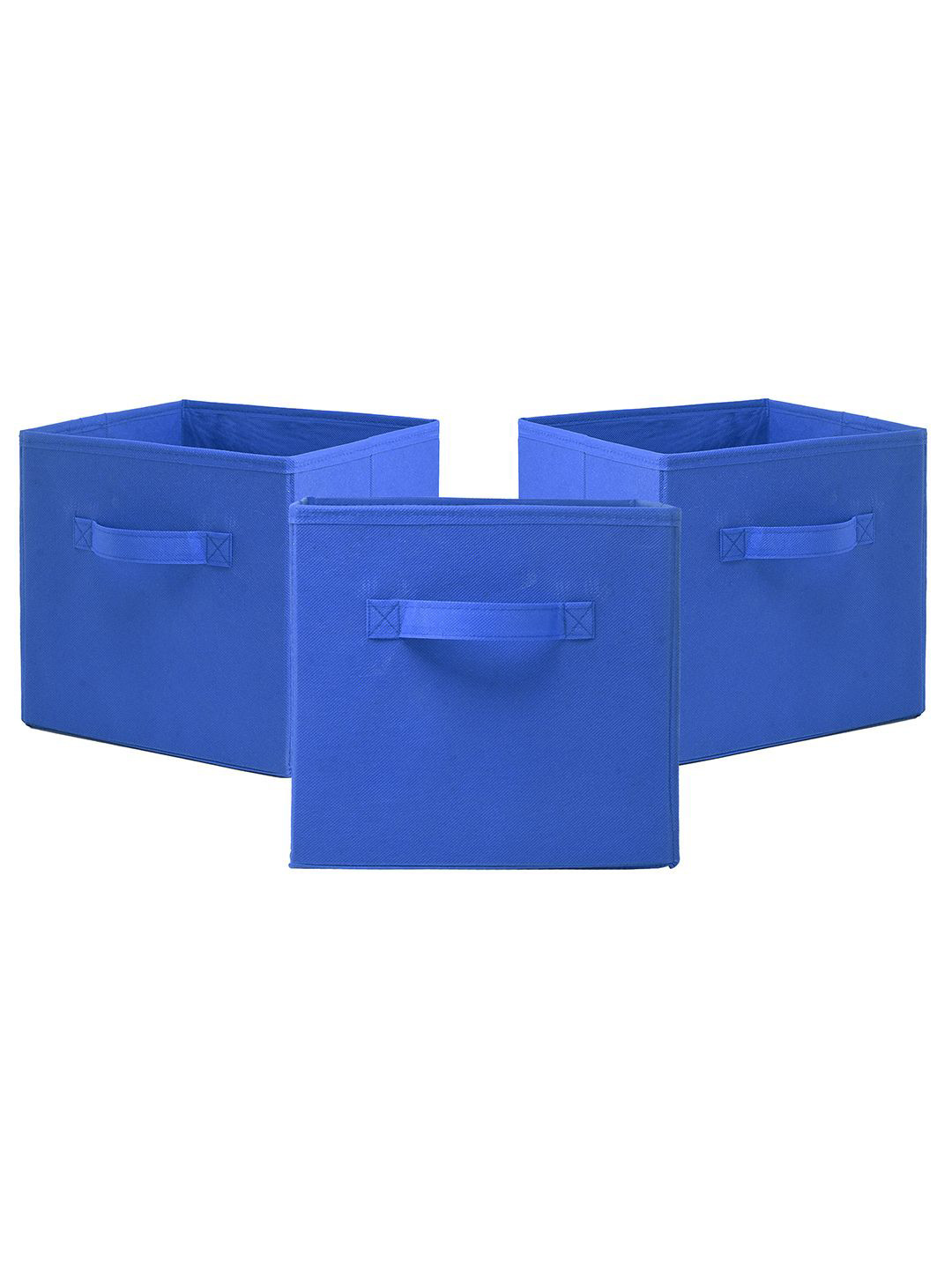 

Kuber Industries Blue 3 Pieces Drawer Organisers