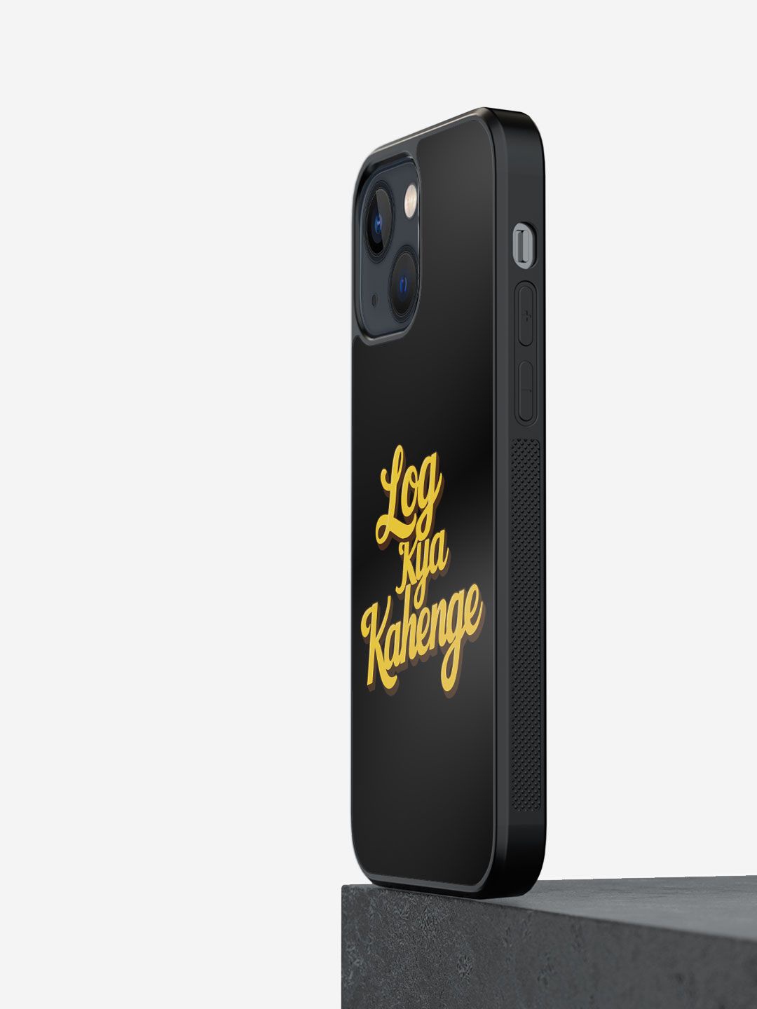 

macmerise Conversational Printed iPhone 13 Back Case Mobile Accessories, Black
