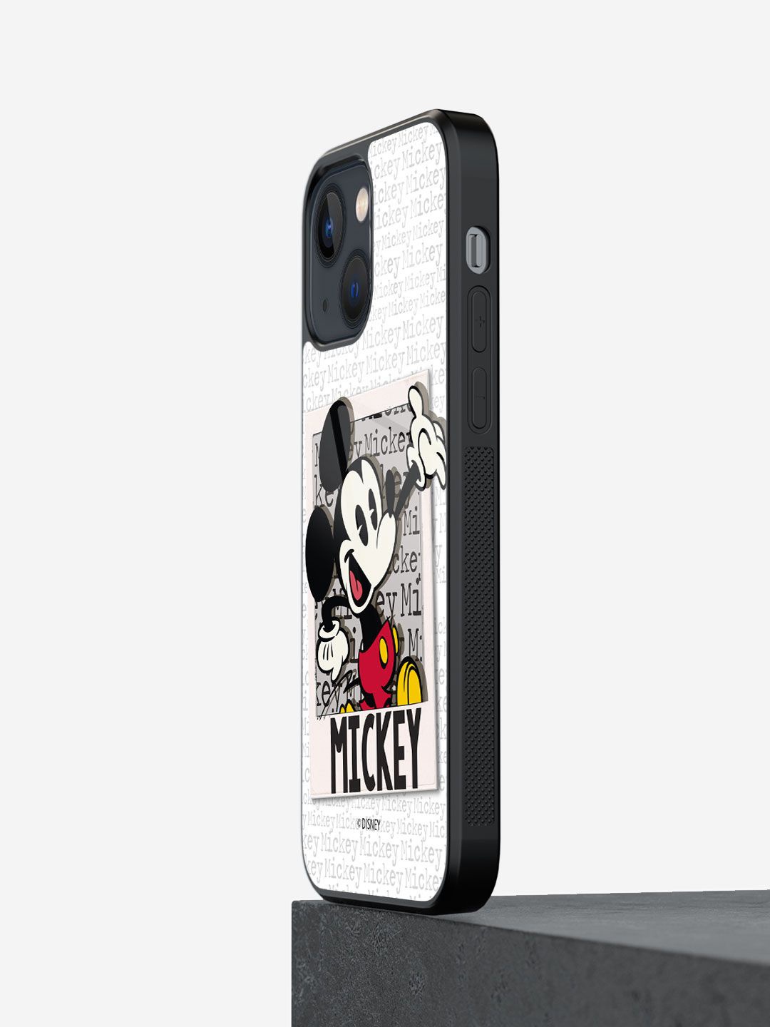

macmerise Cartoon Characters Printed iPhone 13 Back Case Mobile Accessories, White