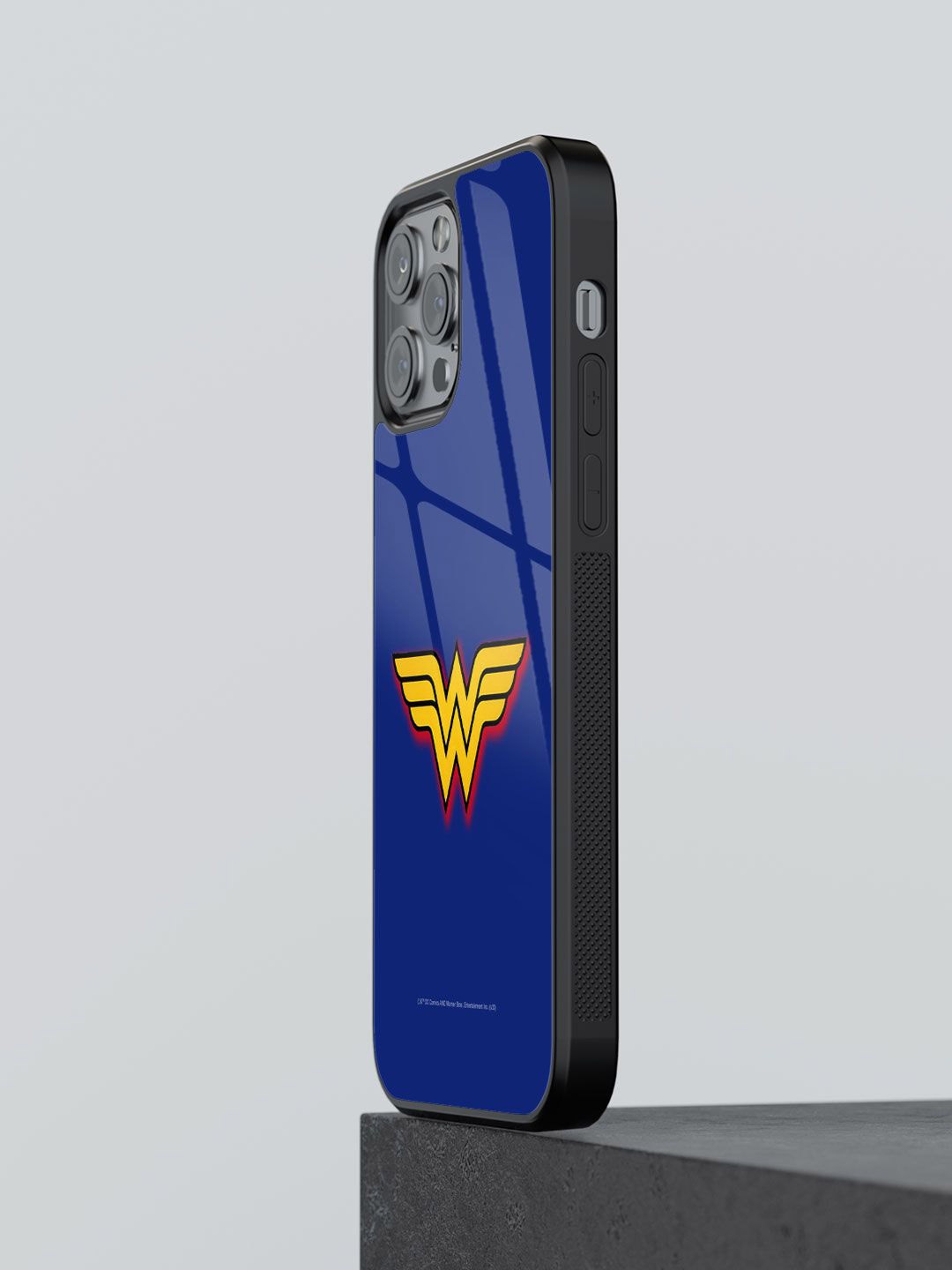 

macmerise Superhero Printed iPhone 13 Pro Max Back Case Mobile Accessories, Blue