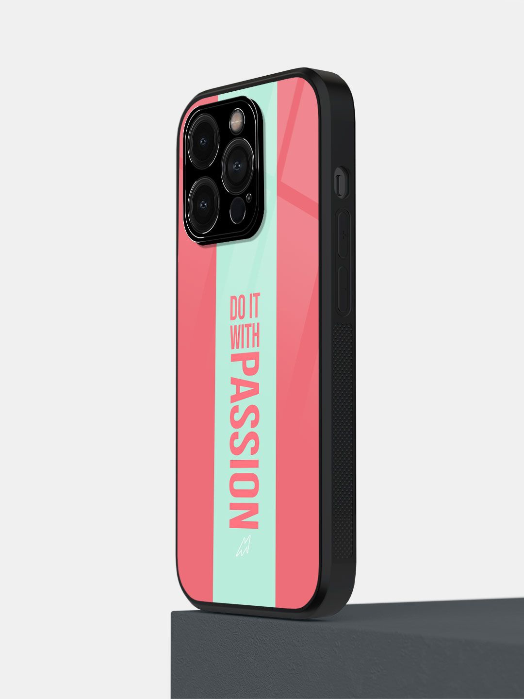 

macmerise Typography Printed iPhone 14 Pro Back Case Mobile Accessories, Pink