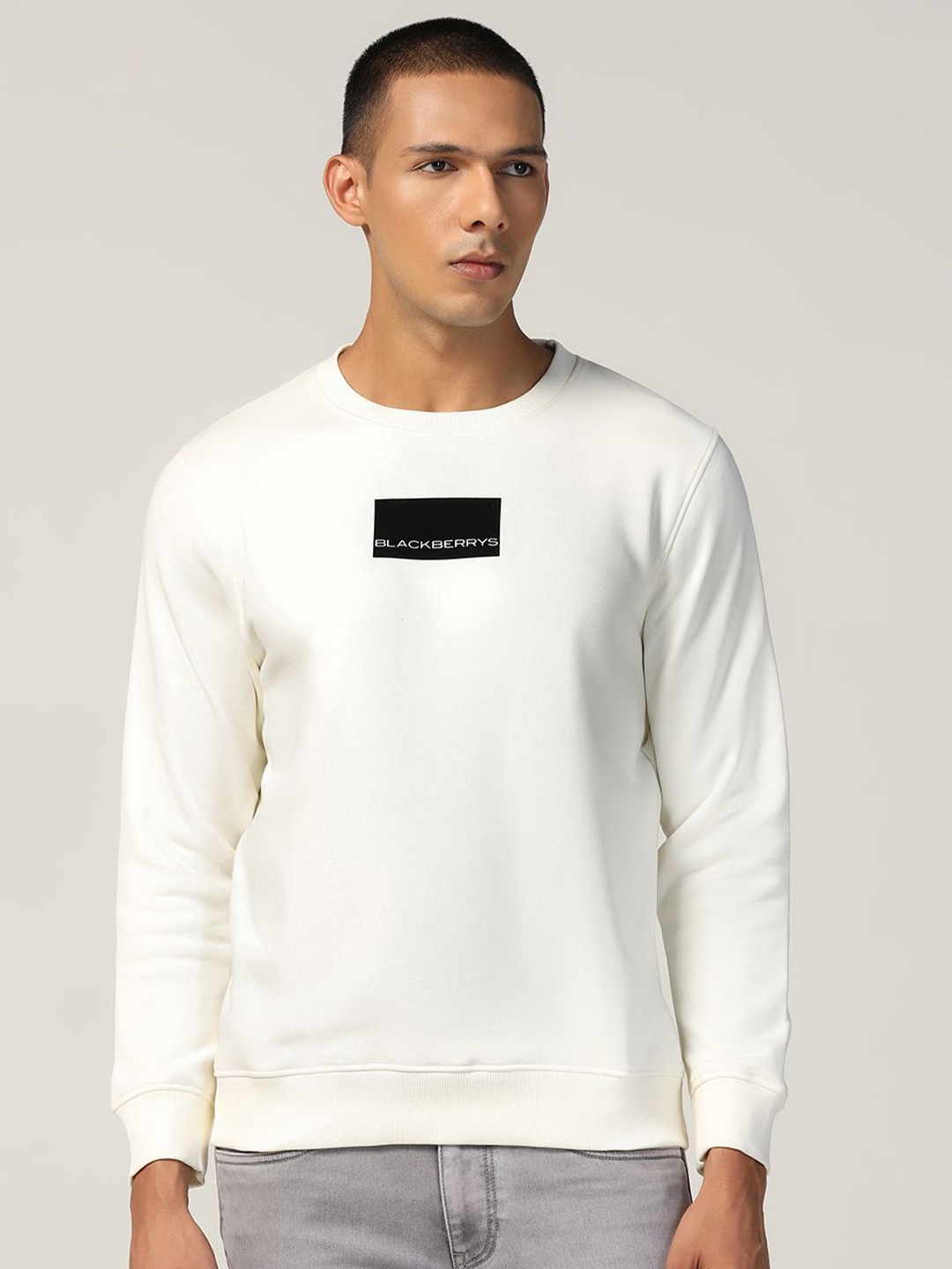 

Blackberrys Men Sweatshirt, Off white