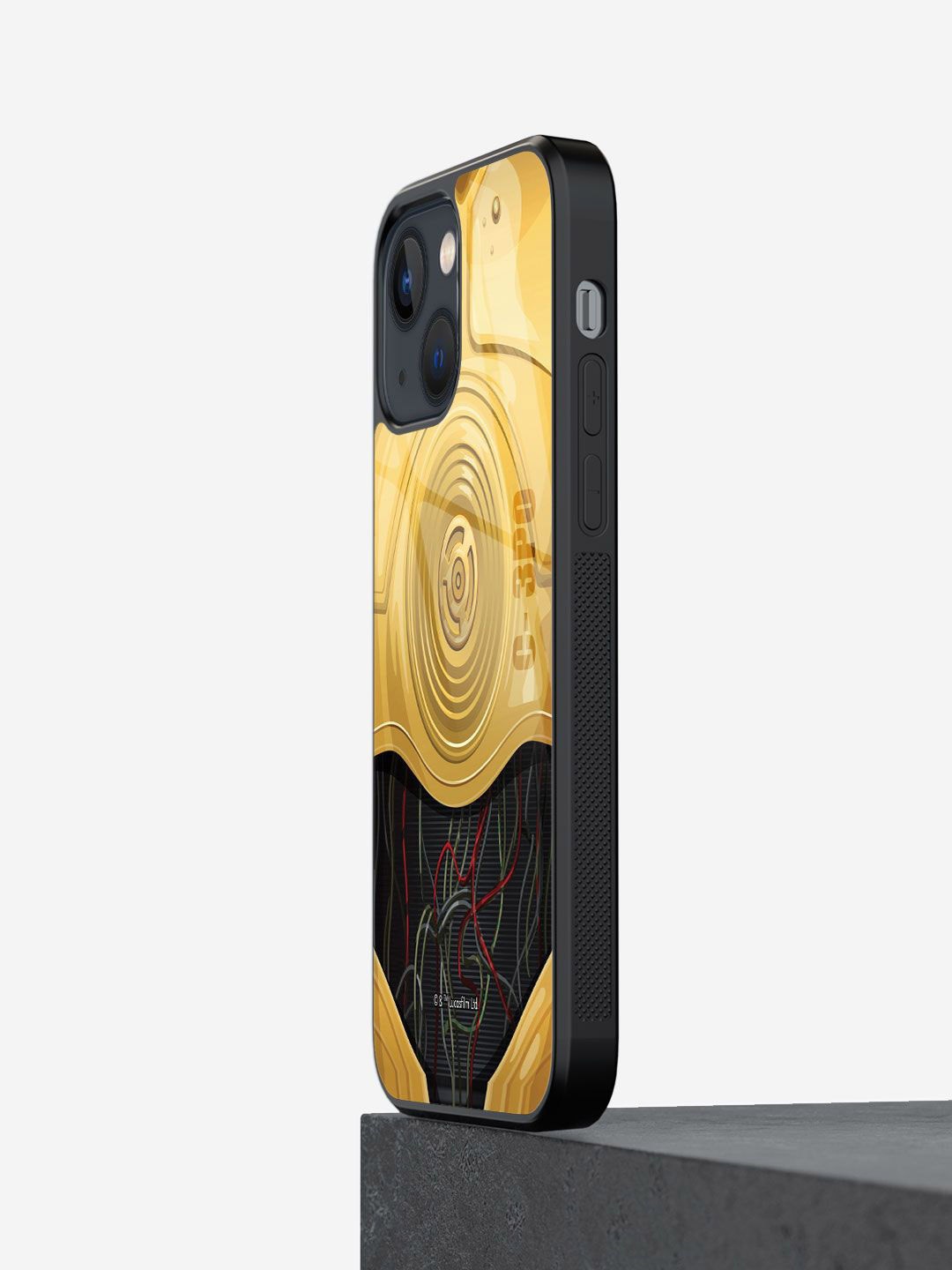 

macmerise Quirky Printed iPhone 13 Mini Back Case Mobile Accessories, Yellow