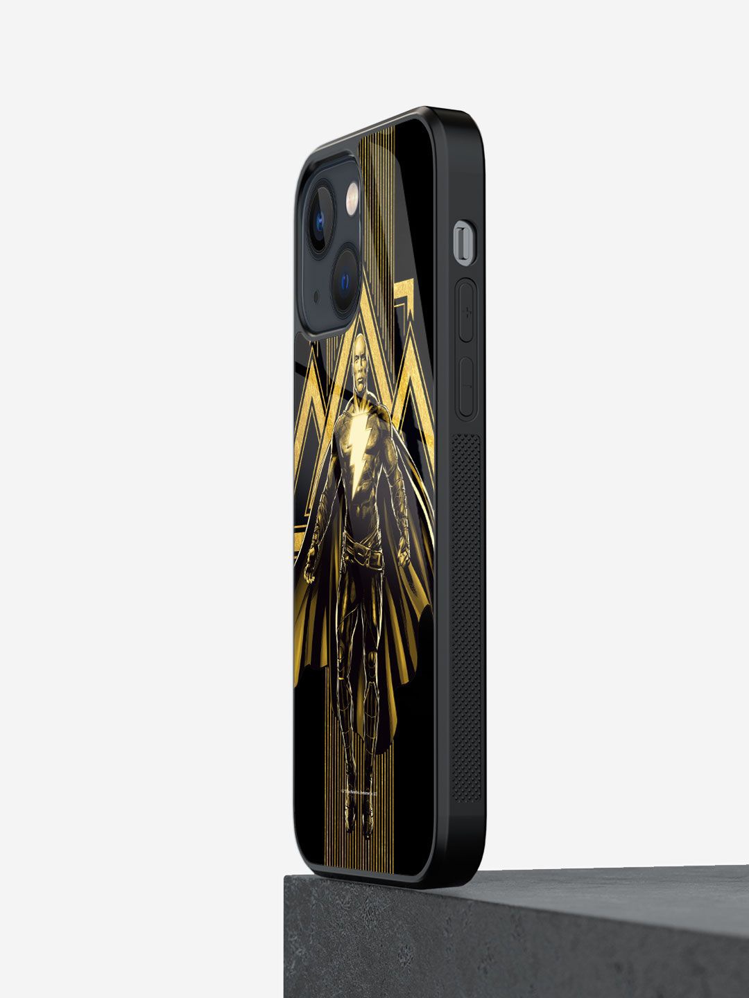 

macmerise Superhero Printed iPhone 13 Back Case Mobile Accessories, Black