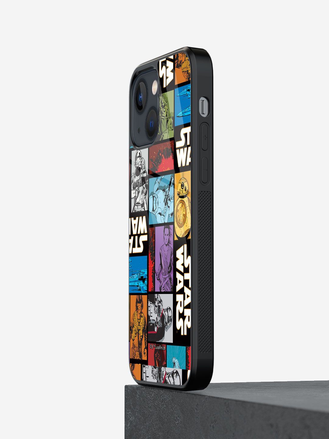 

macmerise Conversational Printed iPhone 13 Back Case Mobile Accessories, Blue