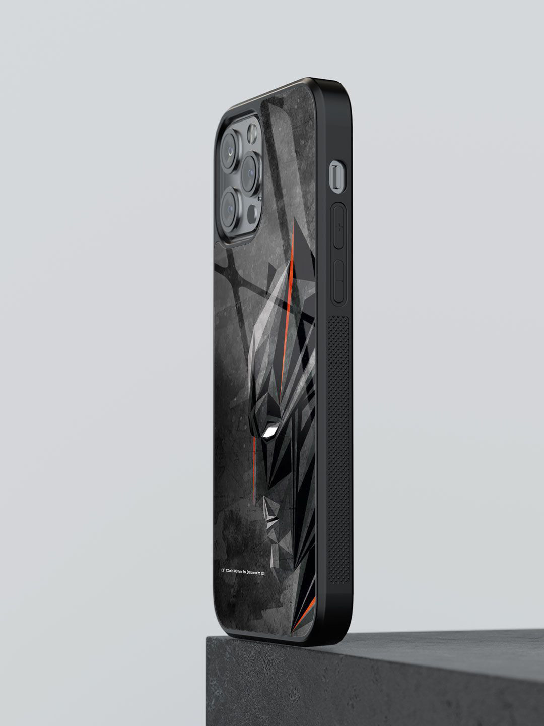 

macmerise Superhero Printed iPhone 13 Pro Max Back Case Mobile Accessories, Black