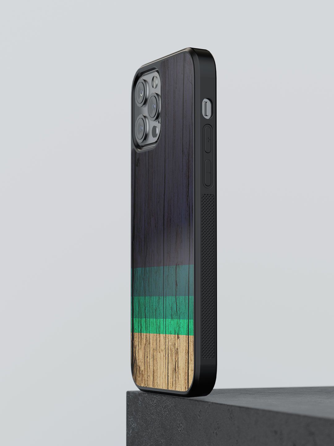 

macmerise Solid Printed iPhone 13 Pro Max Back Case Mobile Accessories, Black