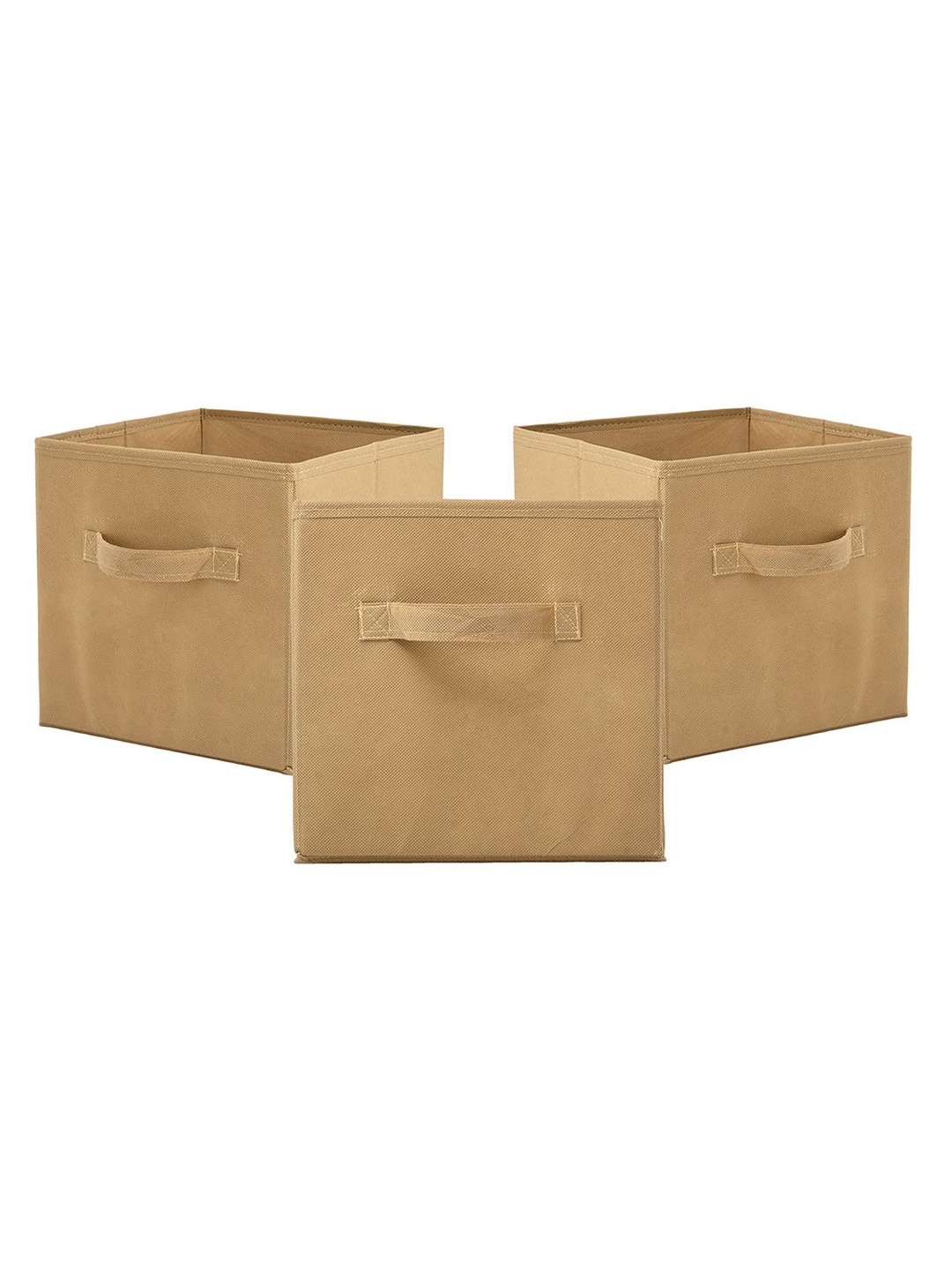 

Kuber Industries Beige 3 Pieces Drawer Organisers