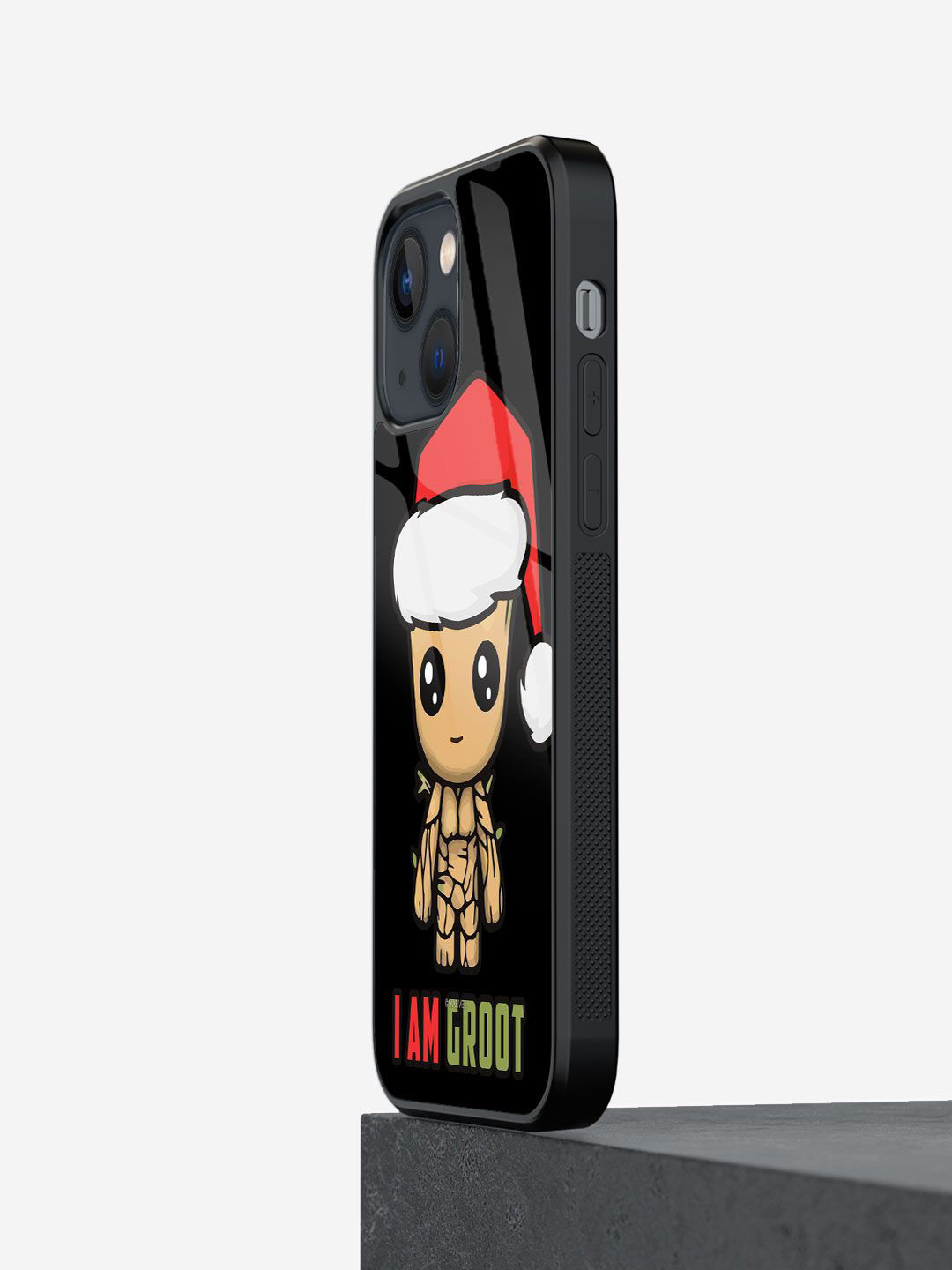 

macmerise Superhero Printed iPhone 13 Mini Back Case Mobile Accessories, Black