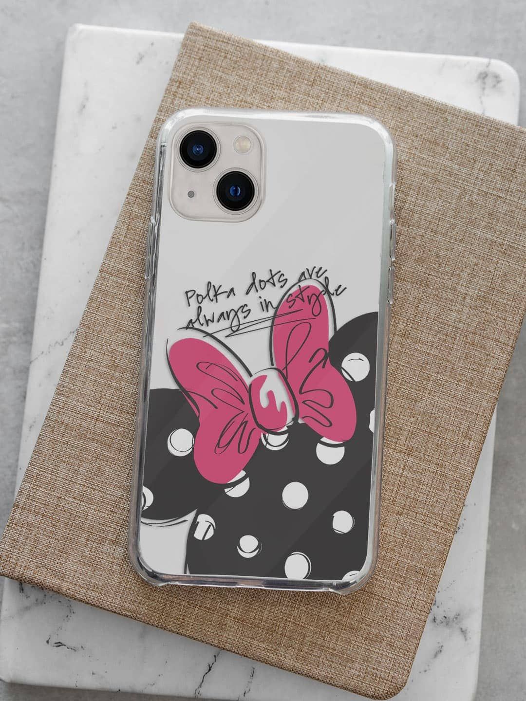 

macmerise Typography Printed iPhone 13 Mini Back Case Mobile Accessories, Pink