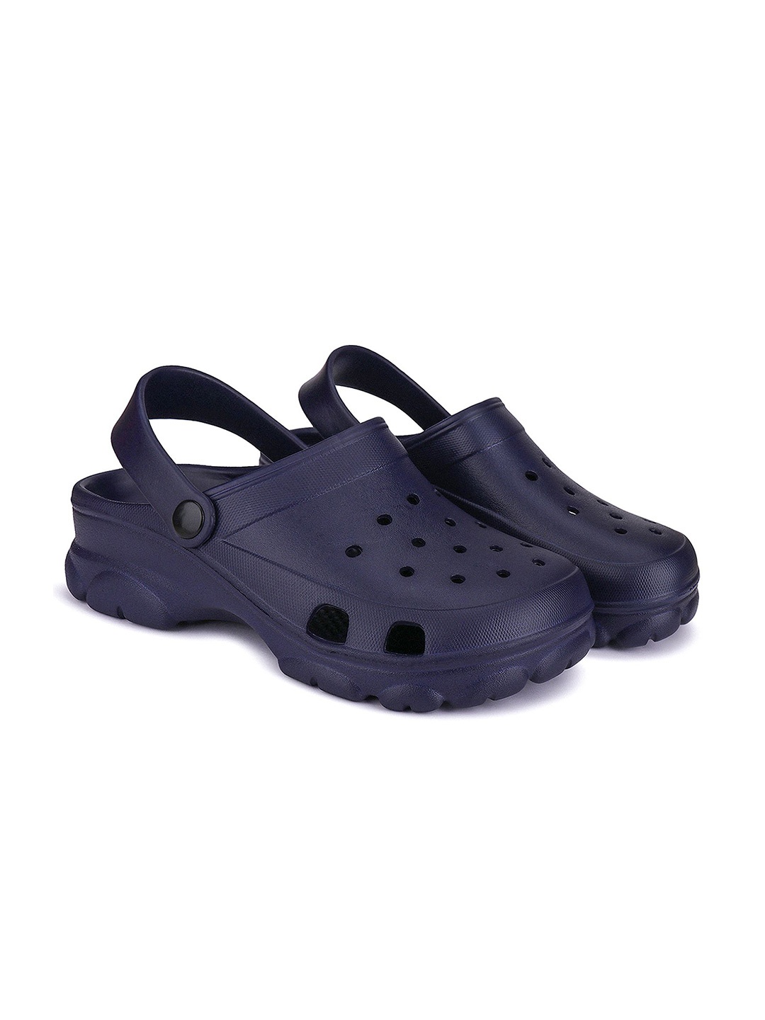 

BERSACHE Men Rubber Clogs, Blue