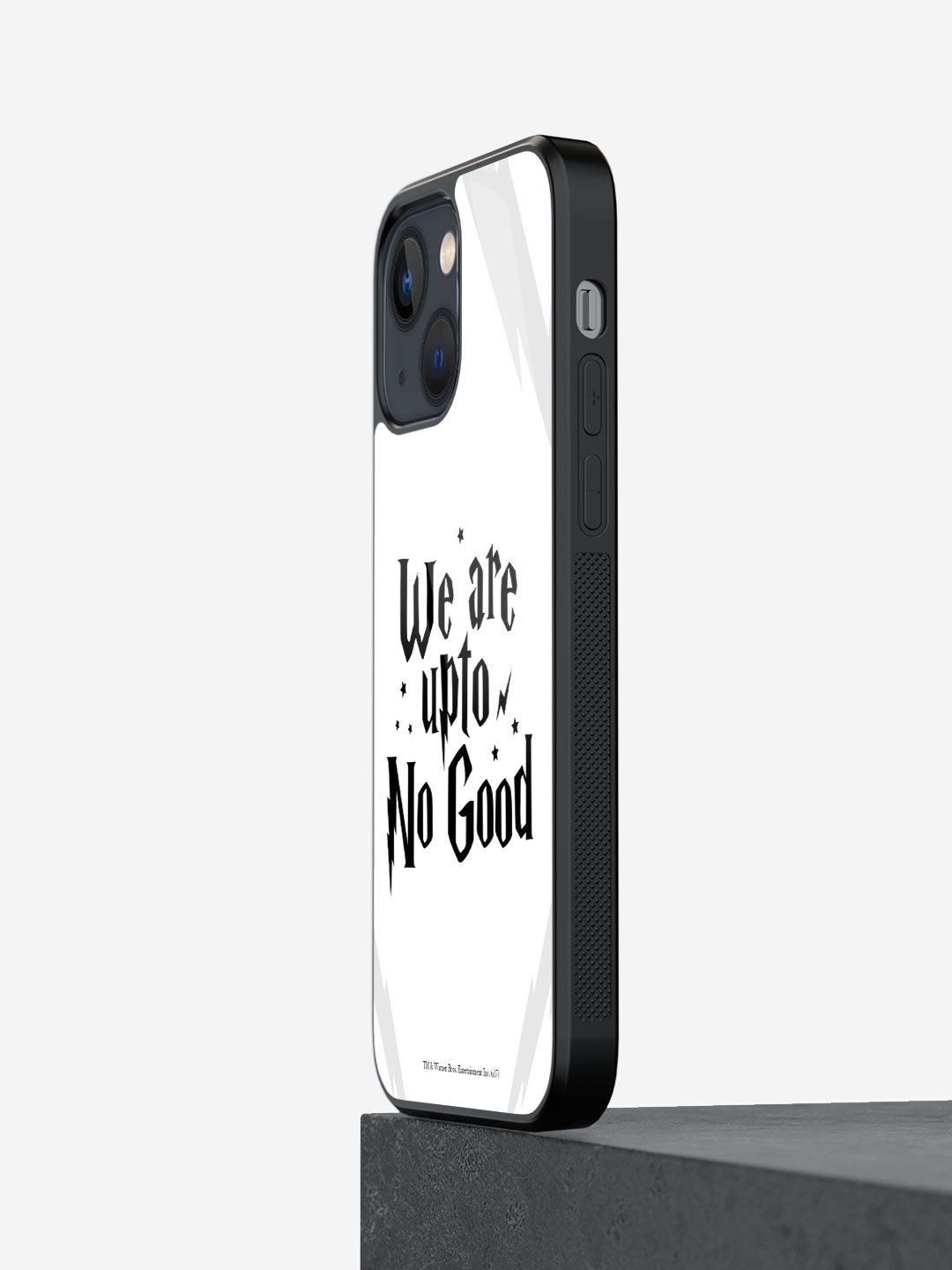 

macmerise Typography Printed iPhone 13 Back Case Mobile Accessories, White