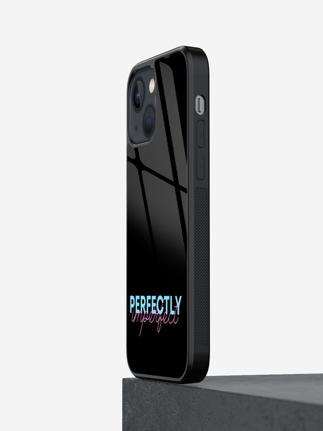 

macmerise Typography Printed iPhone 13 Back Case Mobile Accessories, Black