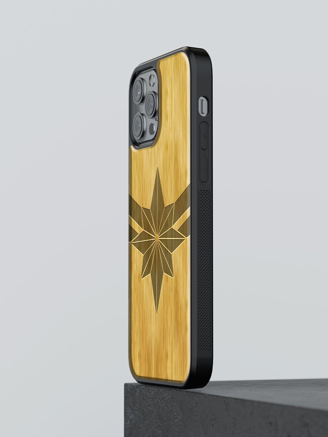 

macmerise Quirky Printed iPhone 13 Pro Back Case Mobile Accessories, Yellow