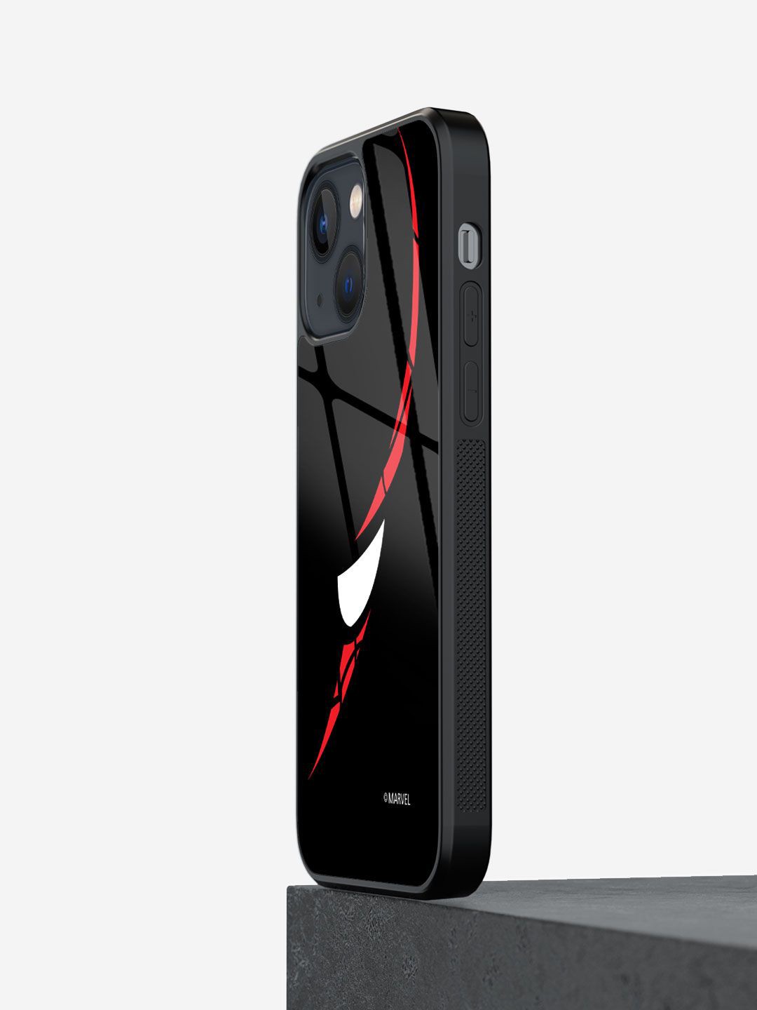 

macmerise Abstract Printed iPhone 13 Mini Back Case Mobile Accessories, Black