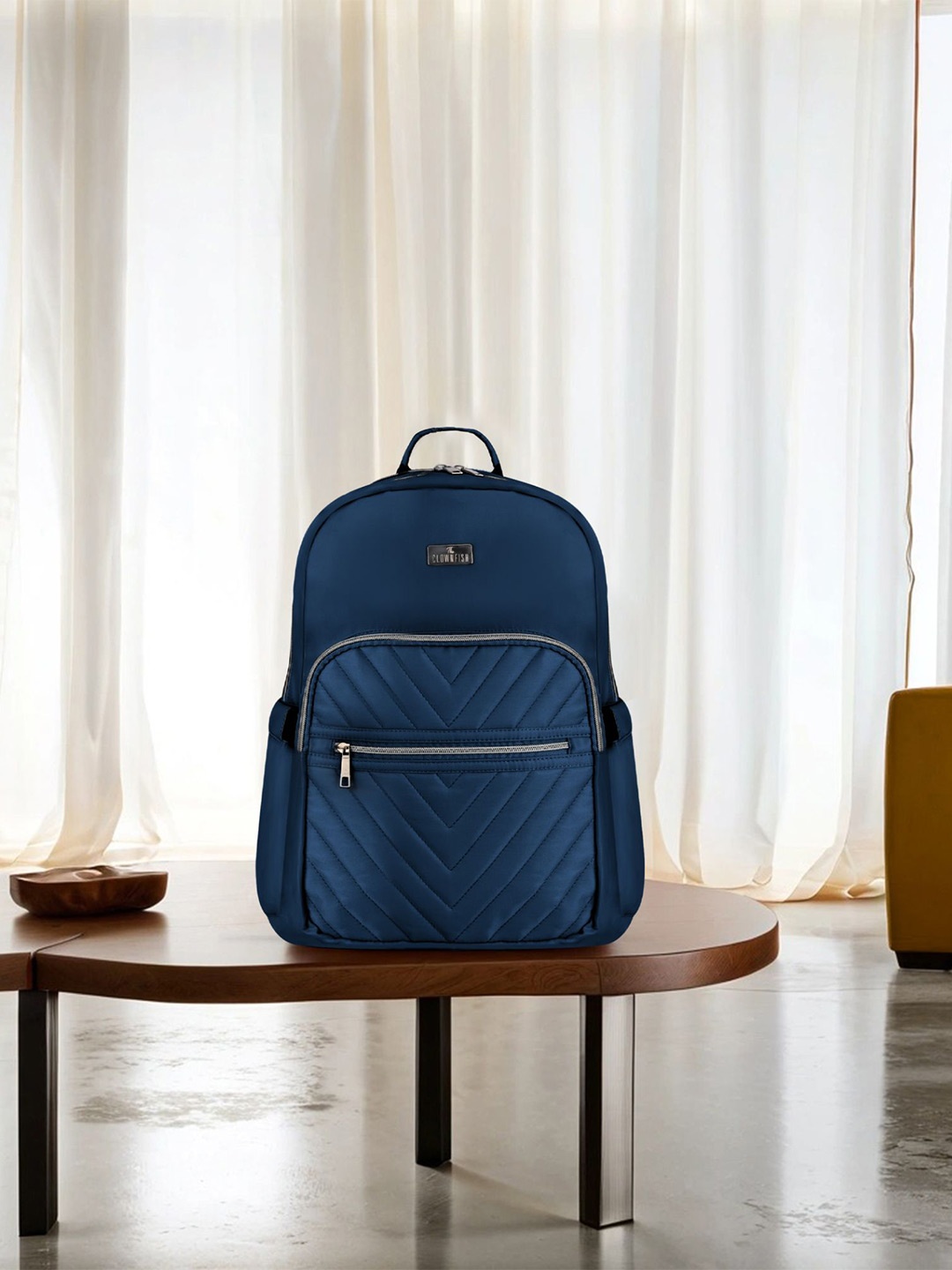 

THE CLOWNFISH Ethereal Unisex Backpack, Navy blue