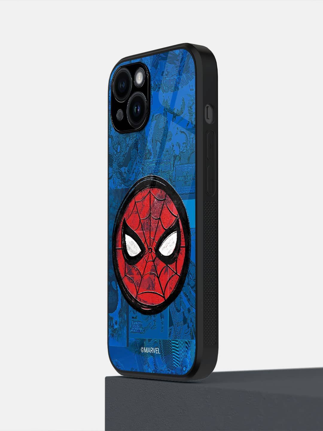

macmerise Quirky Printed iPhone 14 Back Case Mobile Accessories, Blue