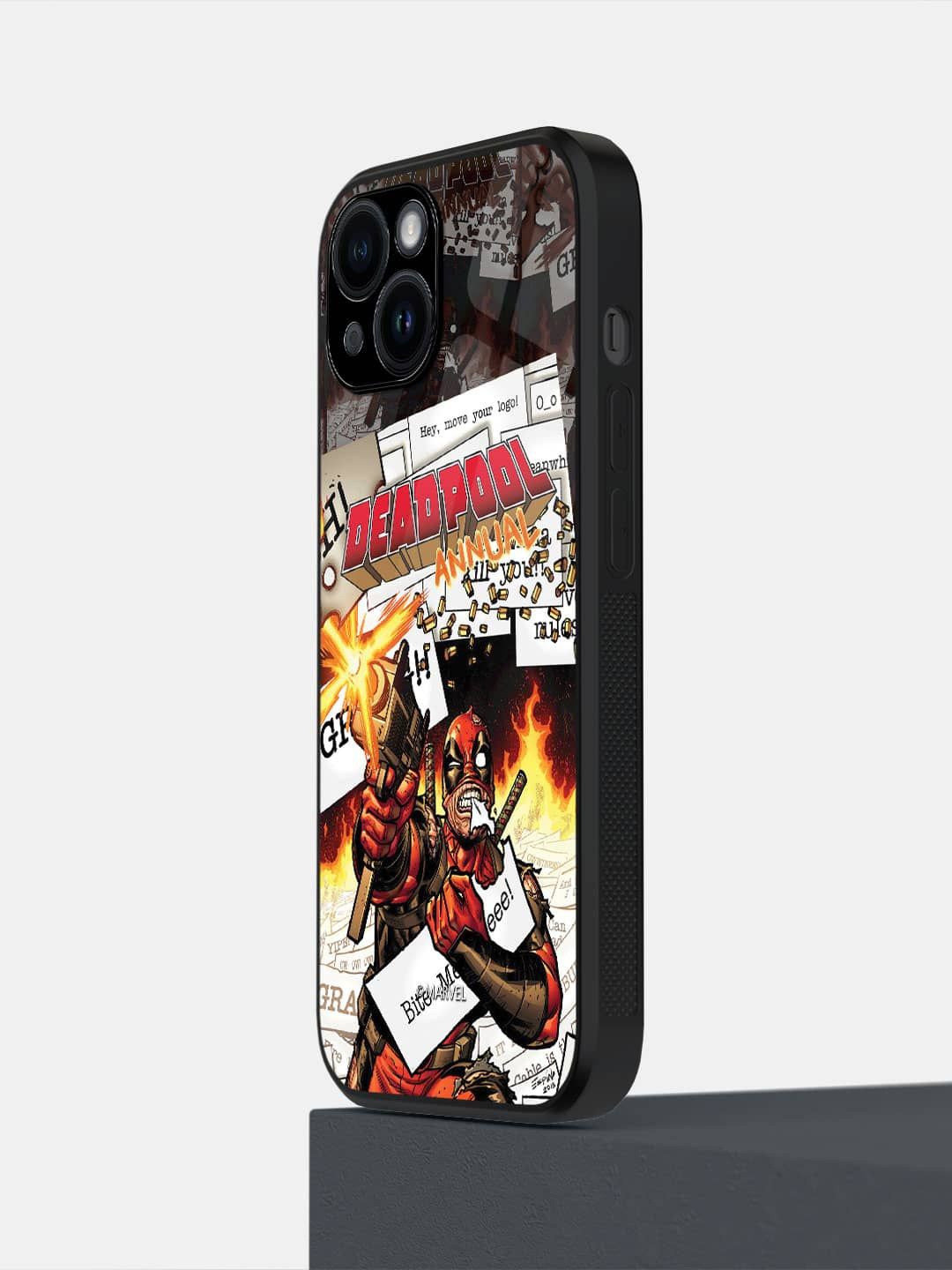 

macmerise Cartoon Characters Printed iPhone 14 Back Case Mobile Accessories, Red