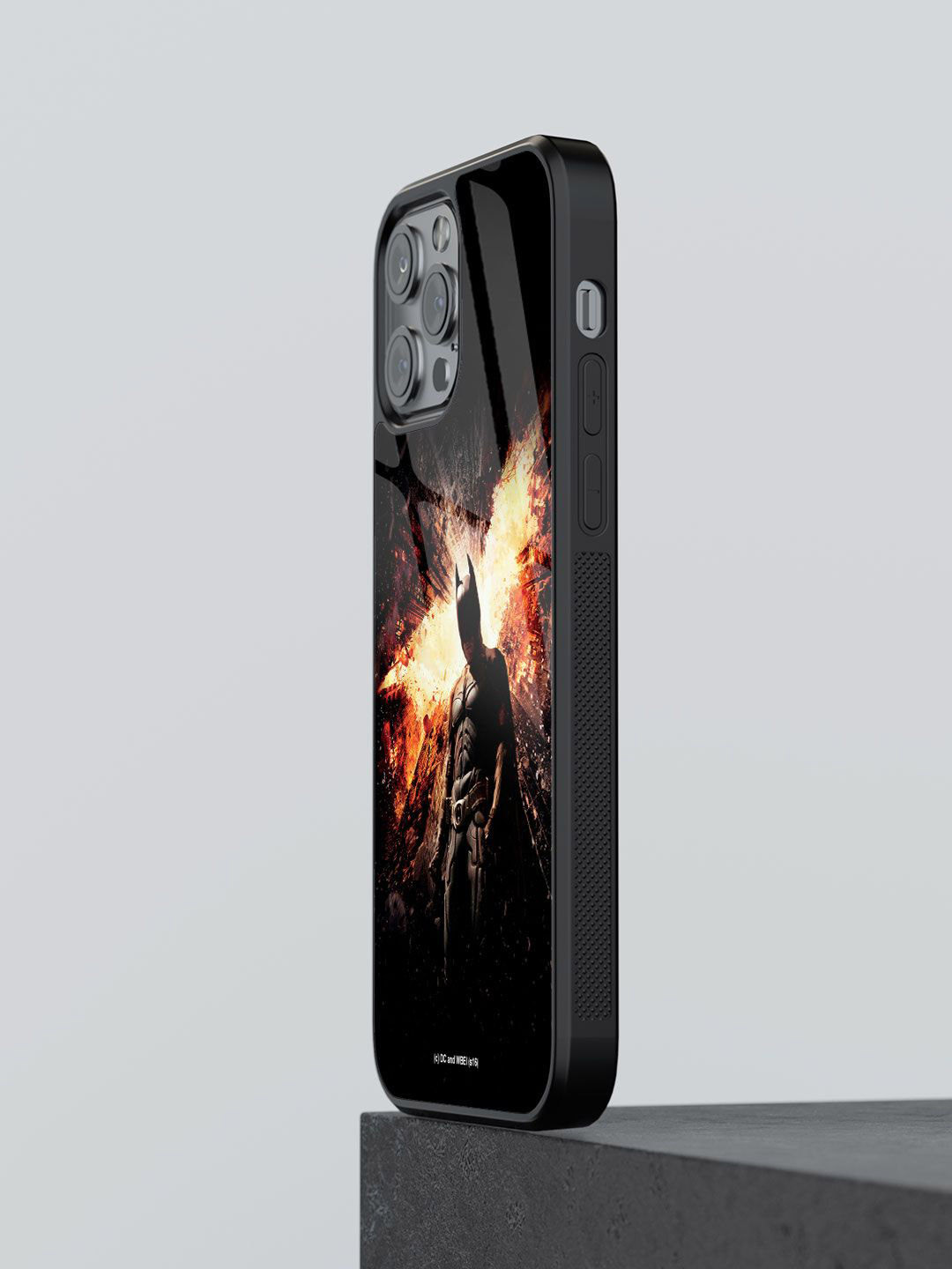 

macmerise Superhero Printed iPhone 13 Pro Max Back Case Mobile Accessories, Yellow