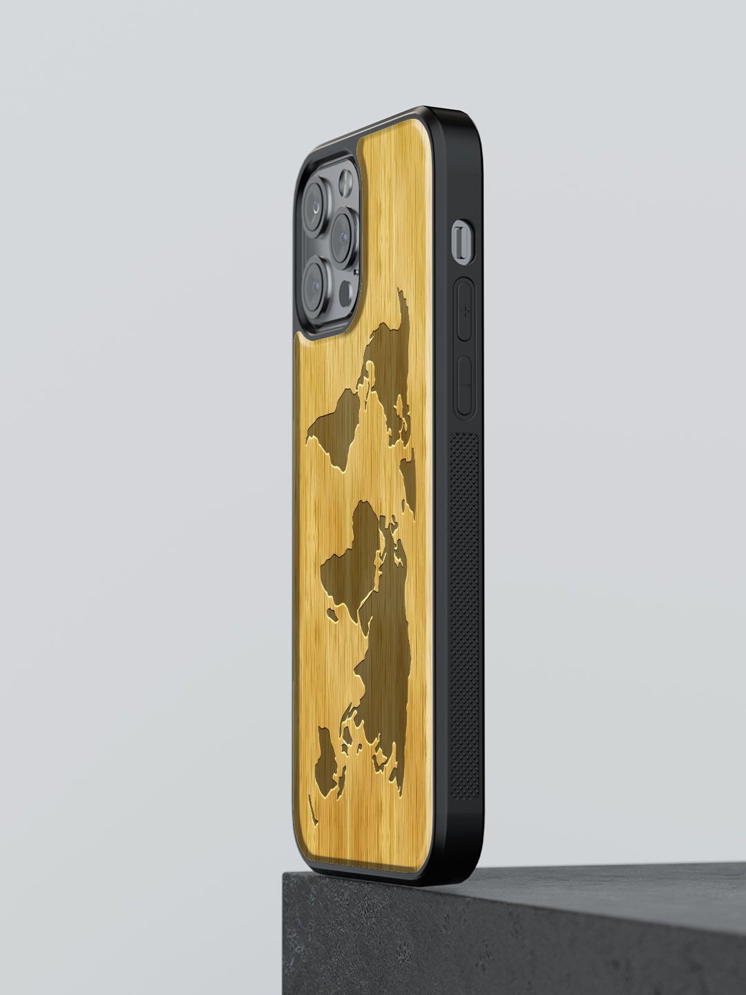 

macmerise Abstract Printed iPhone 13 Pro Back Case Mobile Accessories, Beige