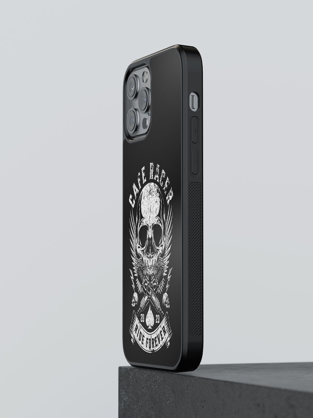 

macmerise Typography Printed iPhone 13 Pro Back Case Mobile Accessories, Black