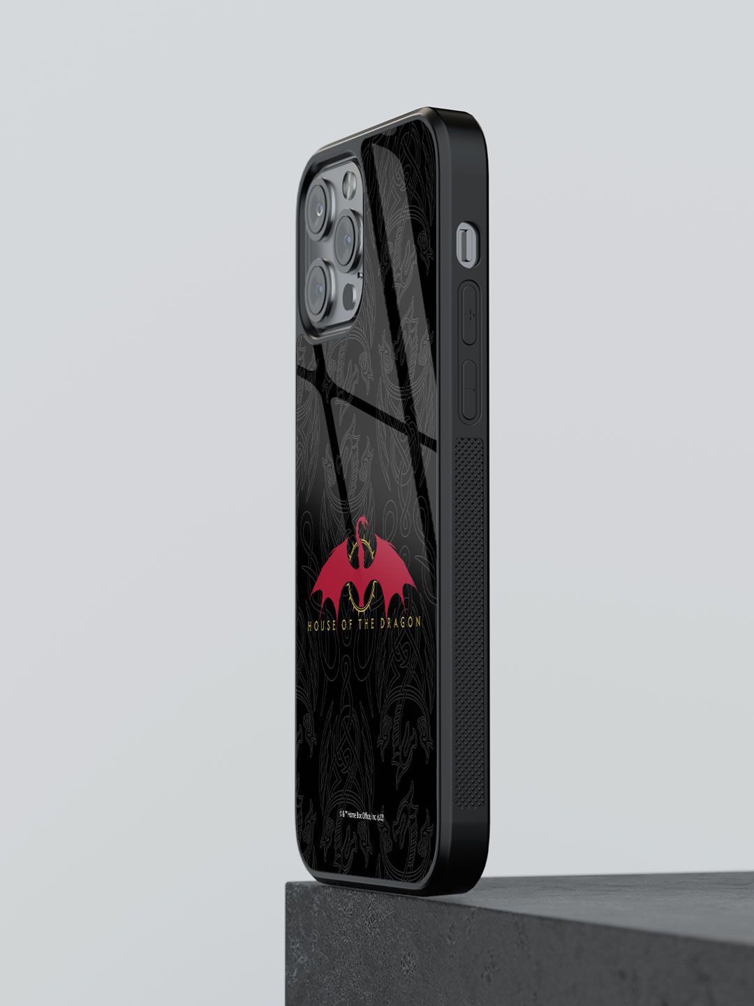 

macmerise Superhero Printed iPhone 13 Pro Back Case Mobile Accessories, Black