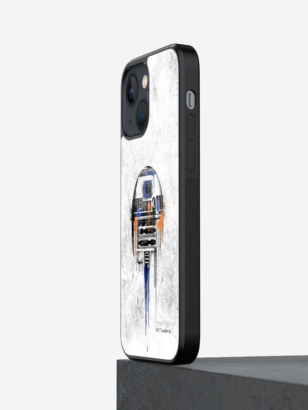 

macmerise Abstract Printed iPhone 13 Back Case Mobile Accessories, Grey