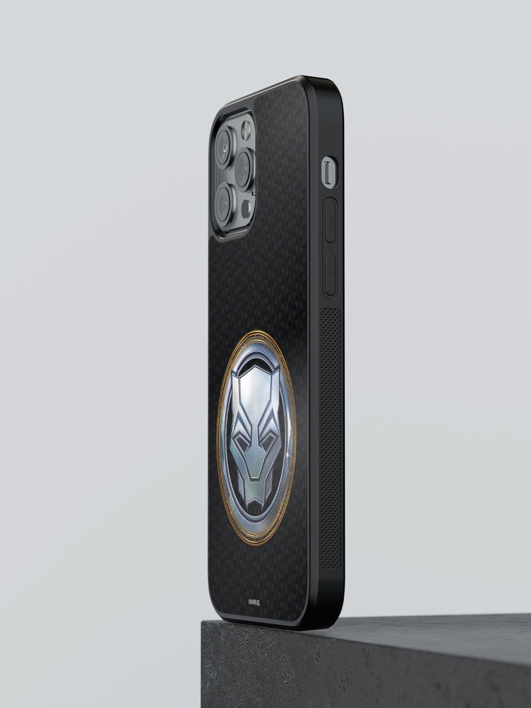 

macmerise Superhero Printed iPhone 13 Pro Max Back Case Mobile Accessories, Black