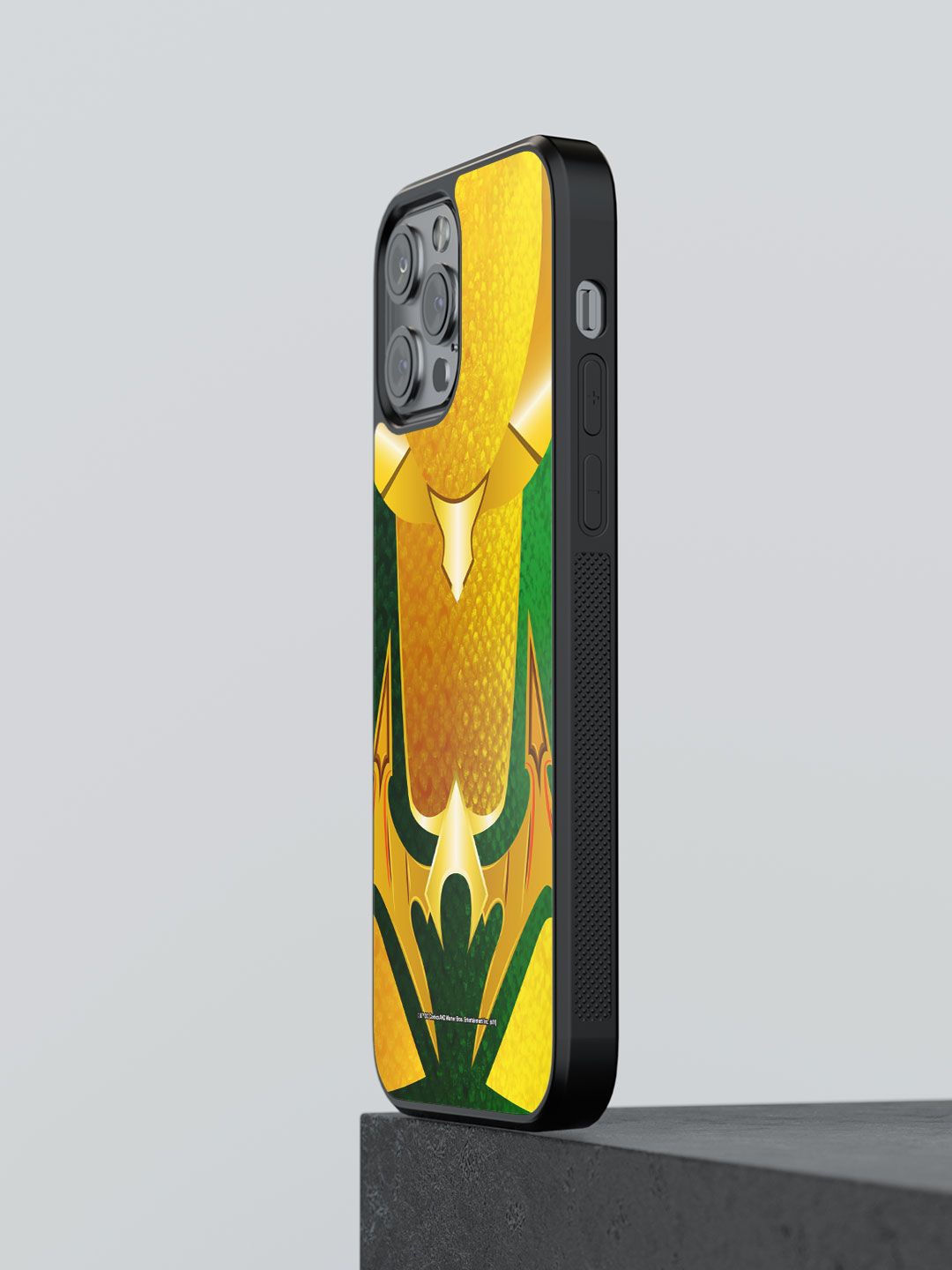 

macmerise Abstract Printed iPhone 13 Pro Back Case Mobile Accessories, Yellow