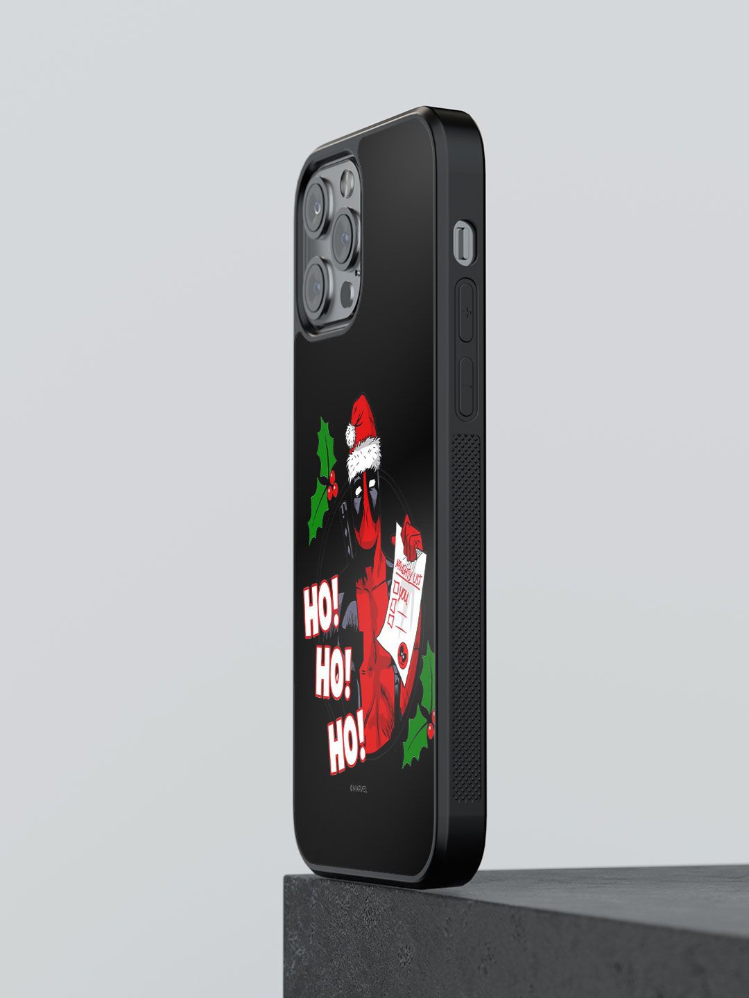 

macmerise Typography Printed iPhone 13 Pro Max Back Case Mobile Accessories, Black