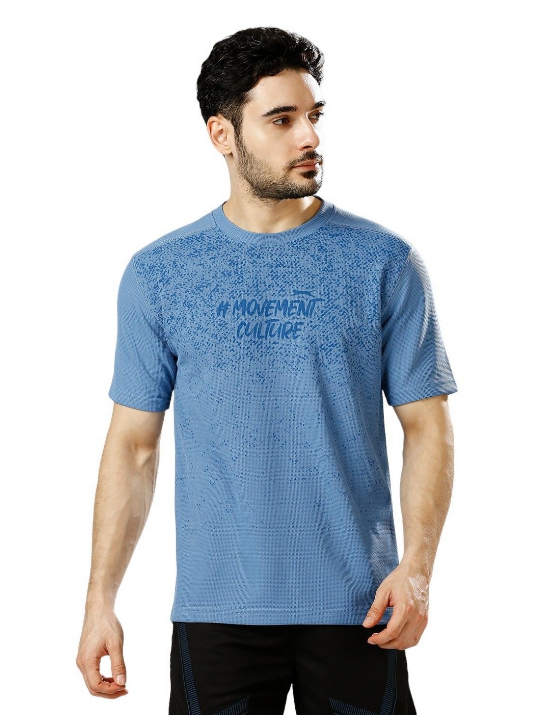 

Black Panther Men Typography Printed Round Neck T-Shirt, Blue