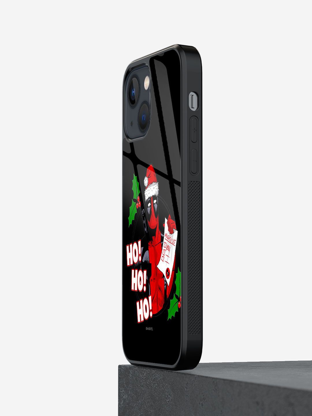 

macmerise Quirky Printed iPhone 13 Mini Back Case Mobile Accessories, Black