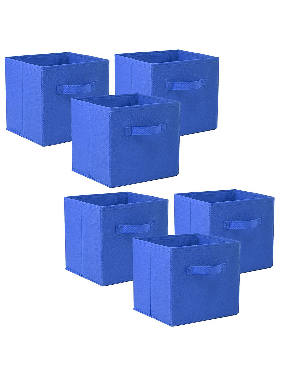 

Kuber Industries Blue 6 Pieces Drawer Organiser