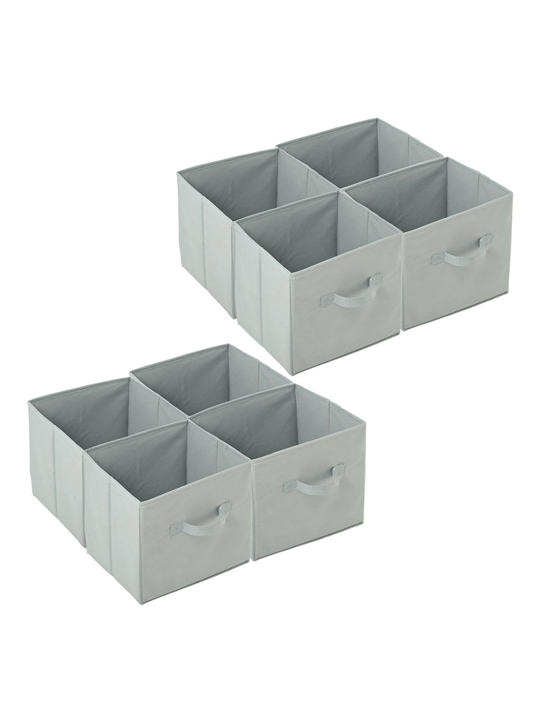 

Kuber Industries Grey 8 Pieces Drawer Organisers