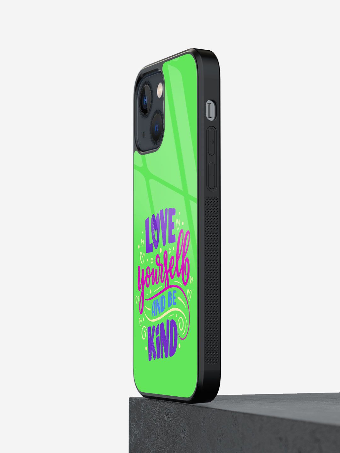 

macmerise Typography Printed iPhone 13 Mini Back Case Mobile Accessories, Green
