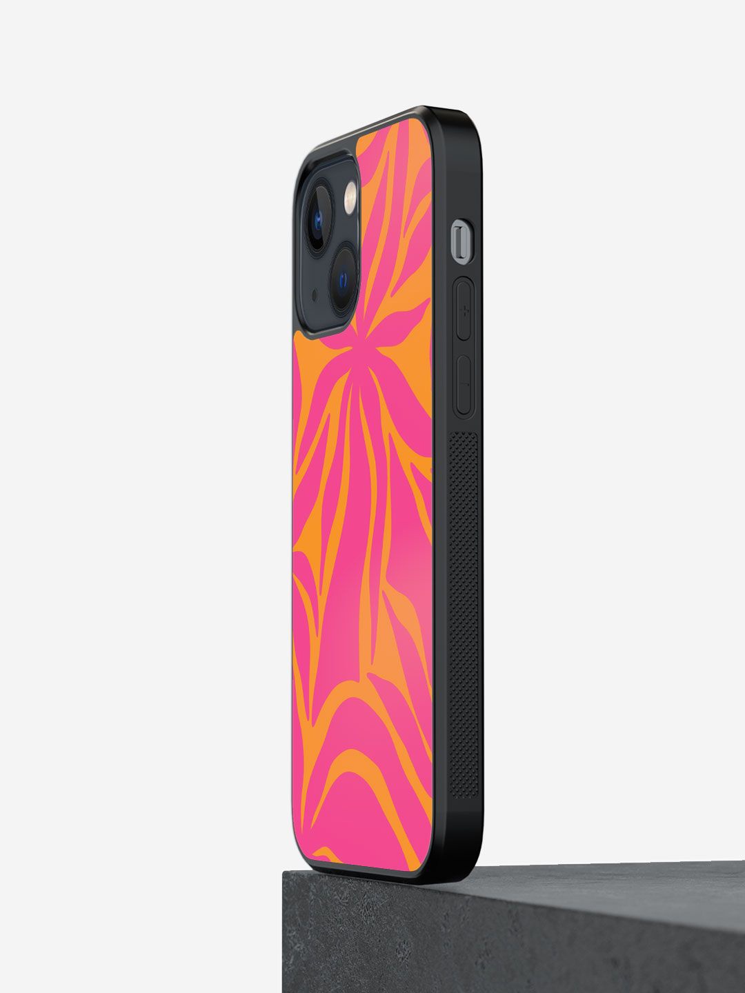 

macmerise Abstract Printed iPhone 13 Back Case Mobile Accessories, Pink