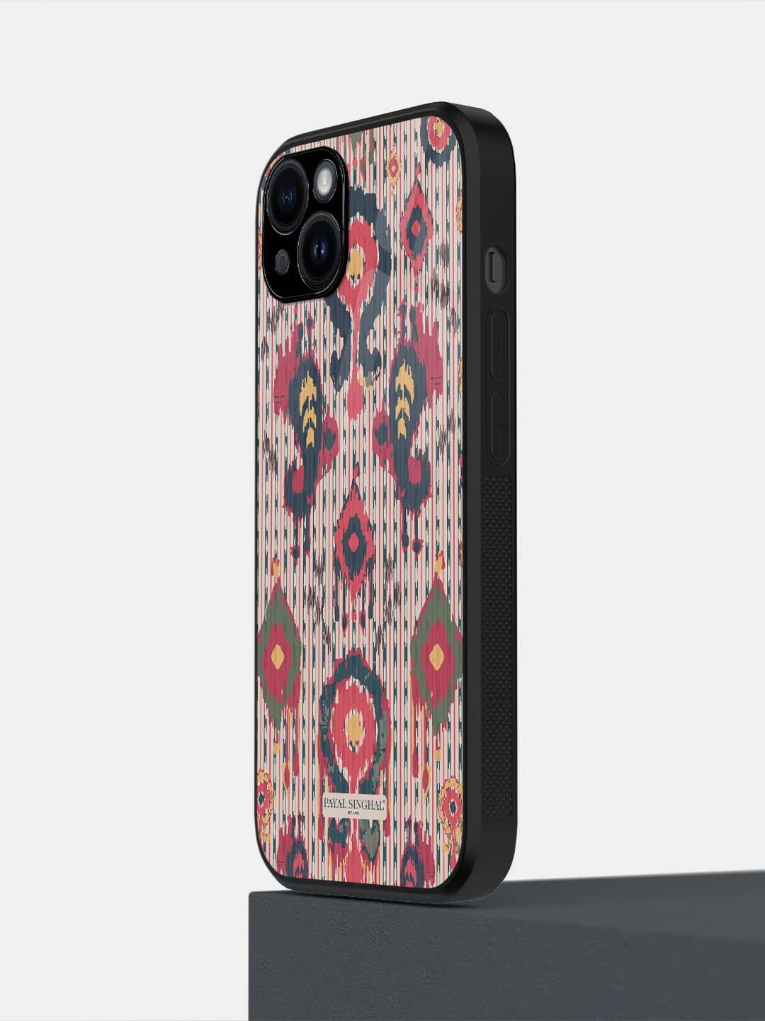 

macmerise Abstract Printed iPhone 14 Plus Back Case Mobile Accessories, Beige