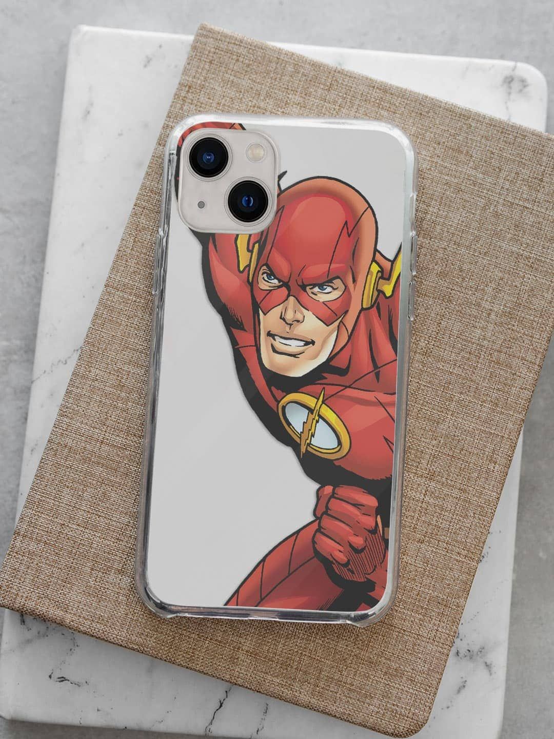 

macmerise Superhero Printed iPhone 13 Mini Back Case Mobile Accessories, Rust