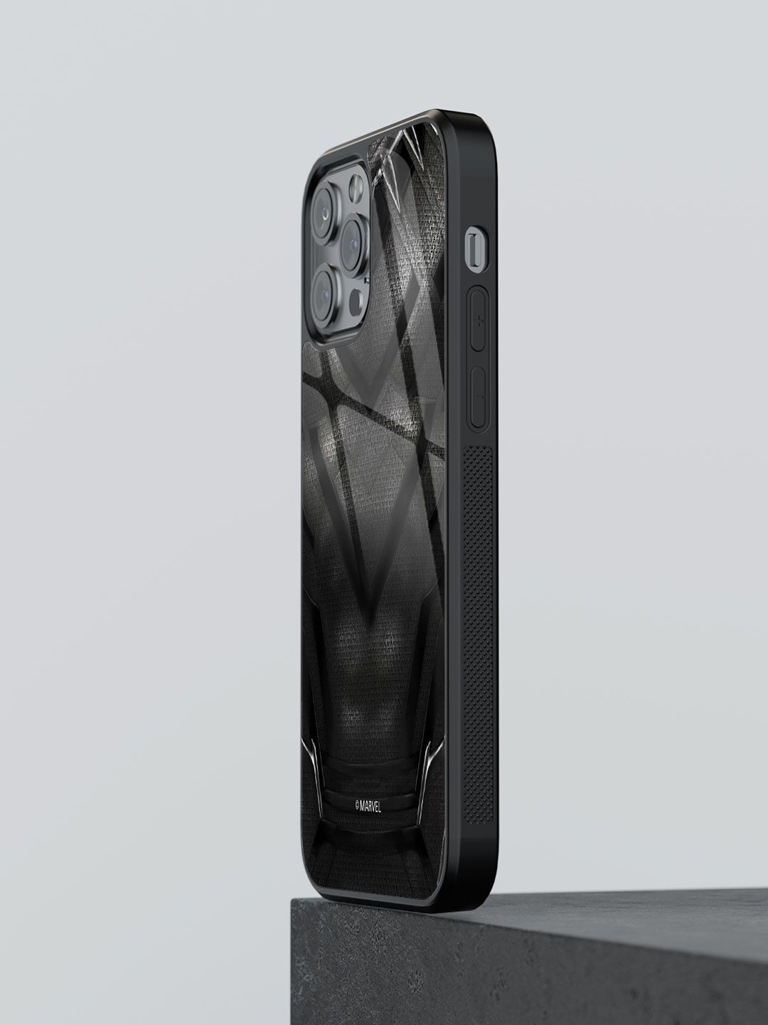 

macmerise Abstract Printed iPhone 13 Pro Back Case Mobile Accessories, Black