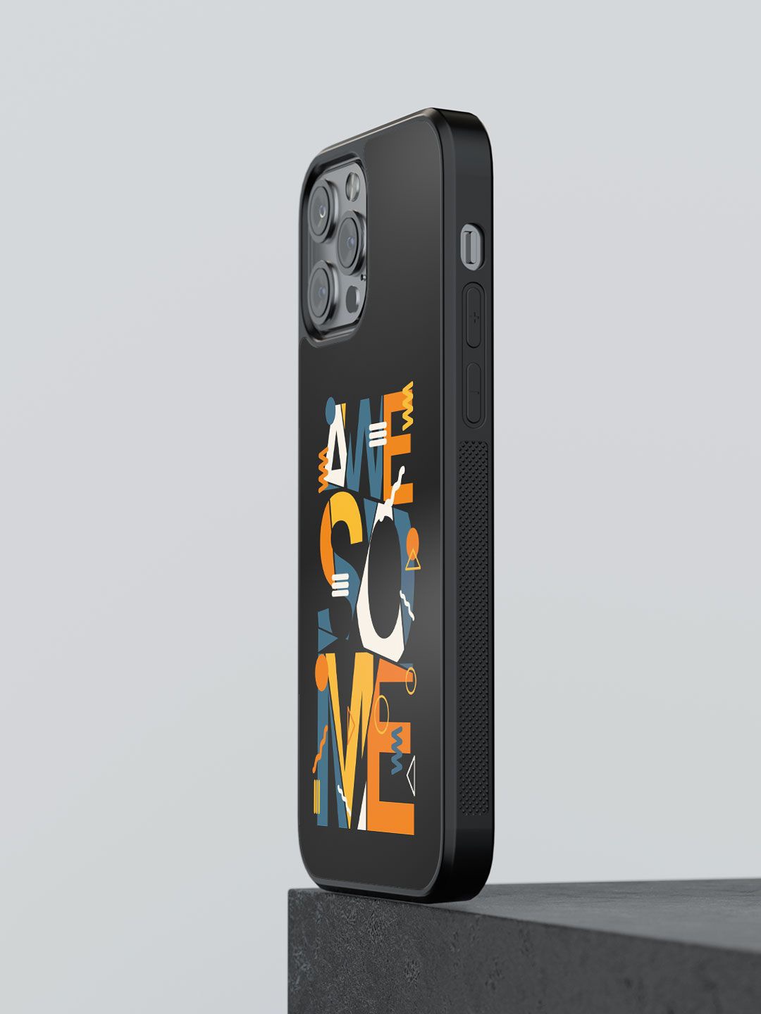 

macmerise Conversational Printed iPhone 13 Pro Max Back Case Mobile Accessories, Black