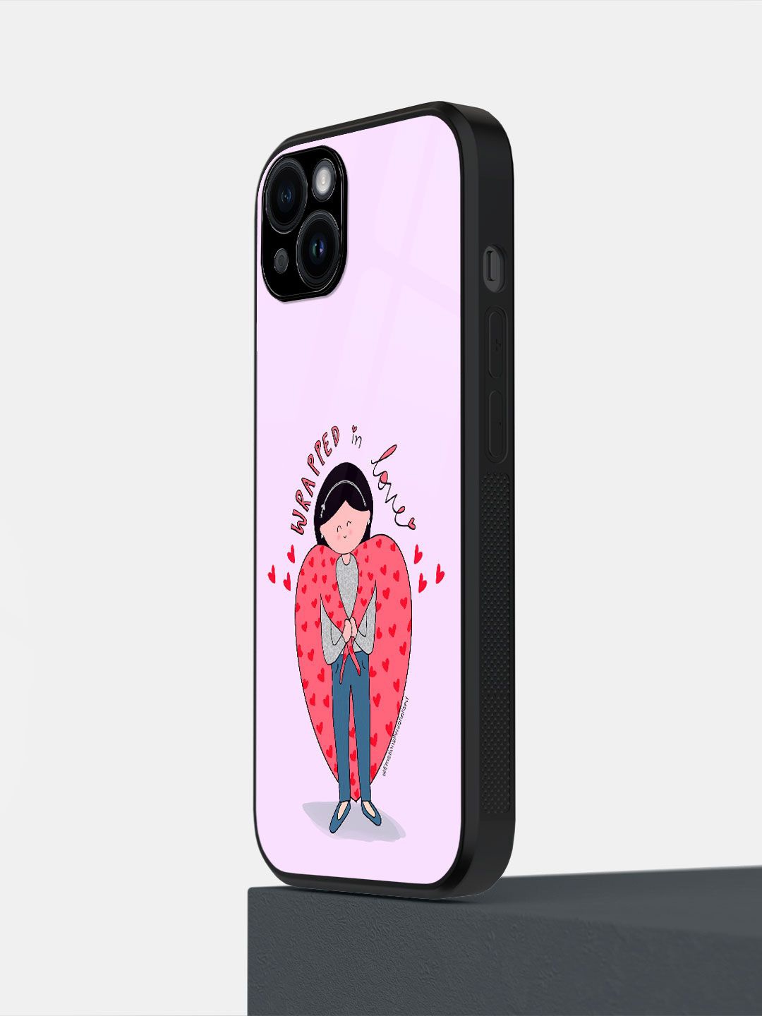 

macmerise Cartoon Characters Printed iPhone 14 Plus Back Case Mobile Accessories, Purple
