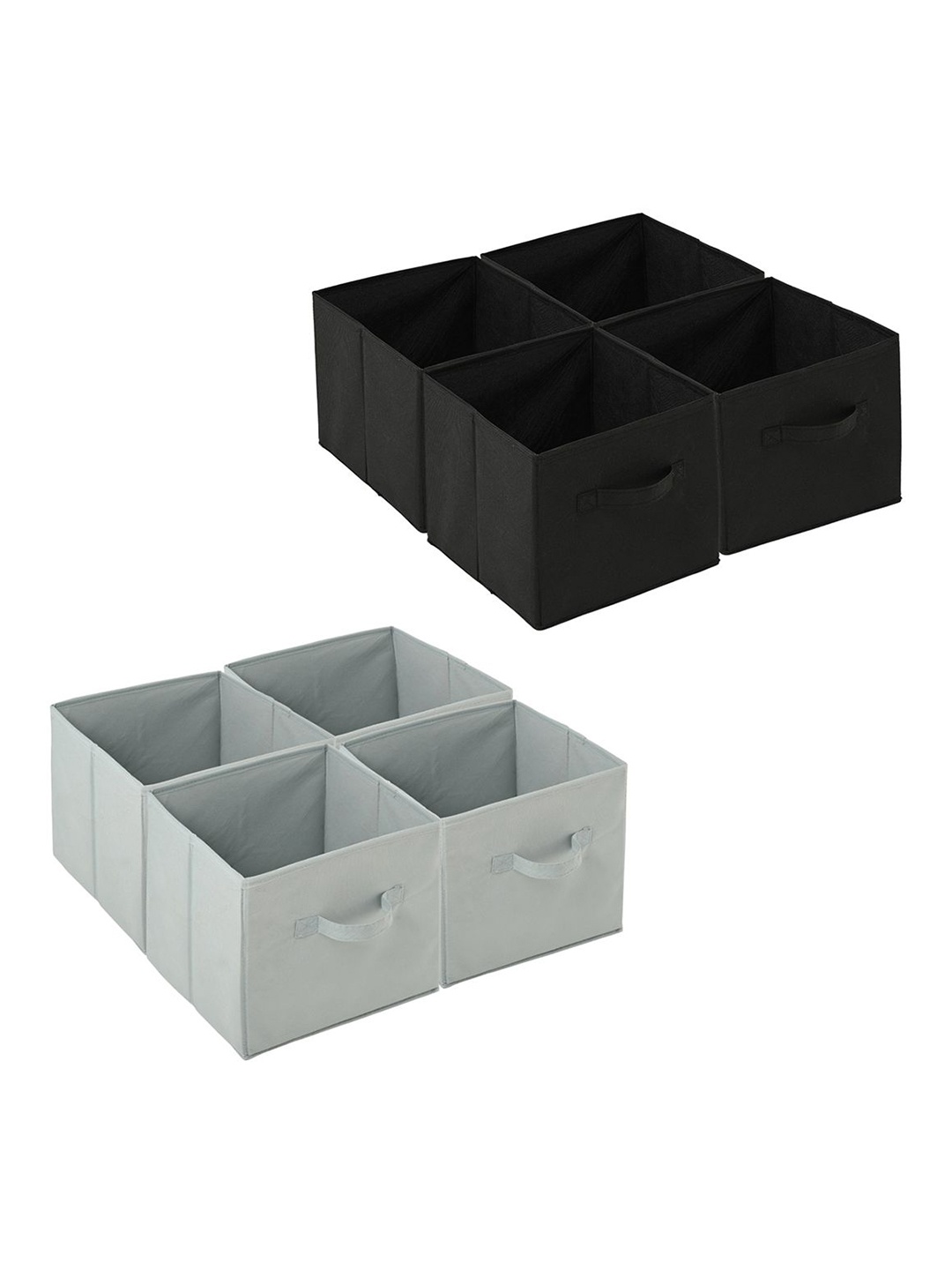 

Kuber Industries Black 8 Pieces Drawer Organiser