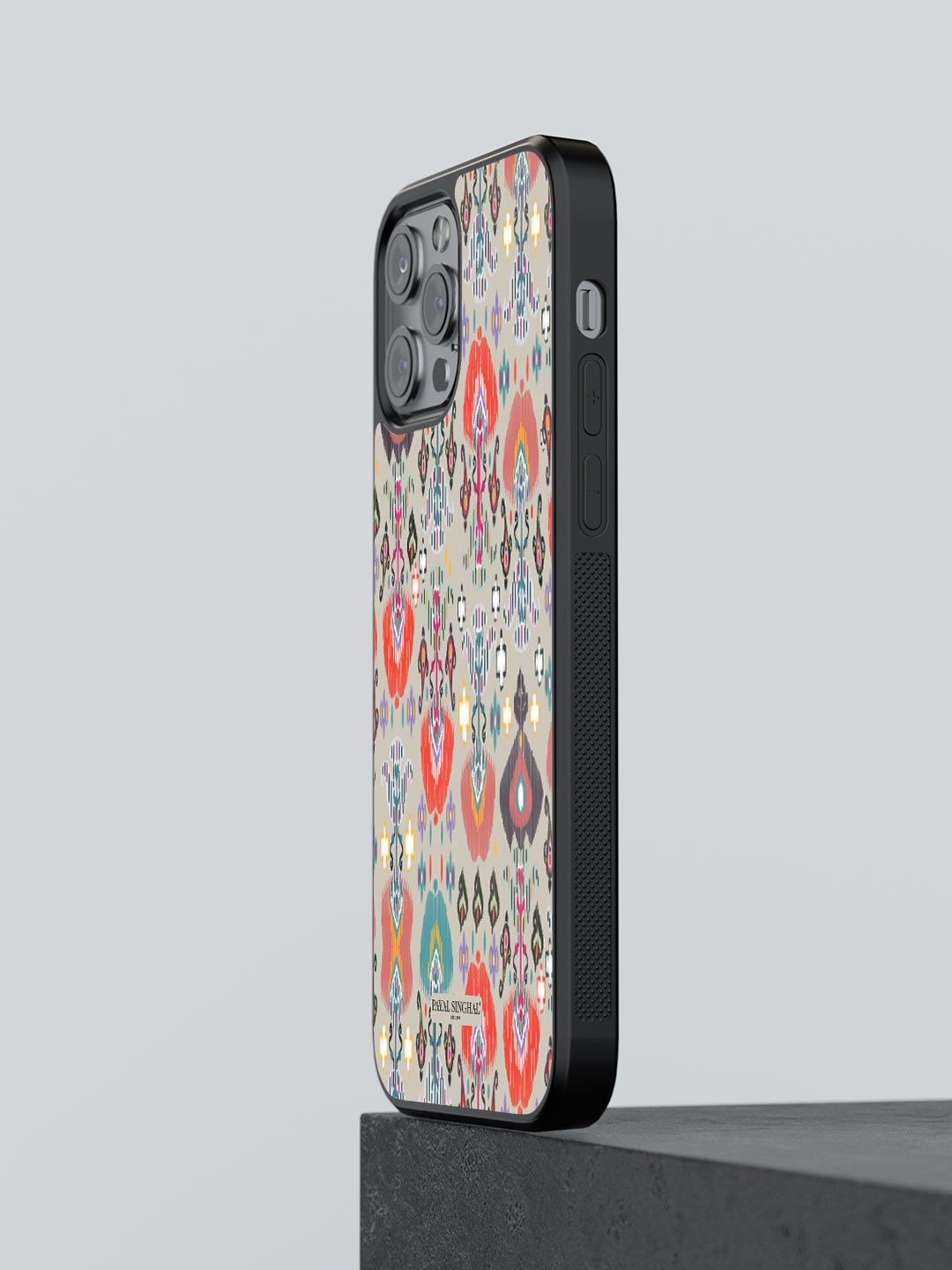 

macmerise Quirky Printed iPhone 13 Pro Back Case Mobile Accessories, Beige