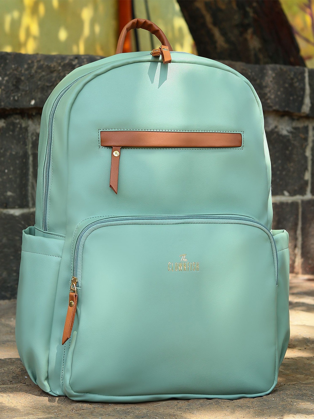 

THE CLOWNFISH Unisex Backpack, Green