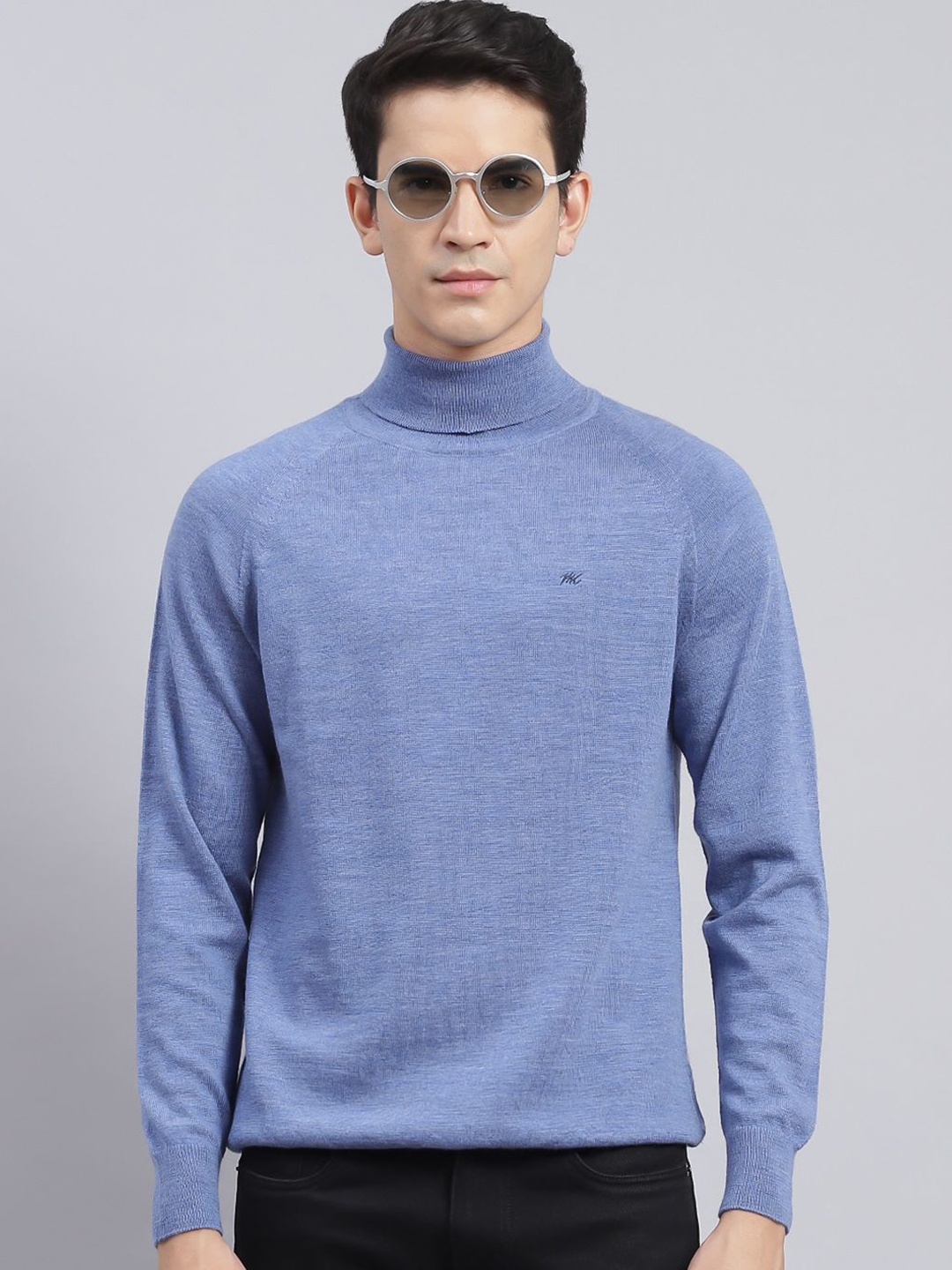 

Monte Carlo Men Woollen Pullover, Blue