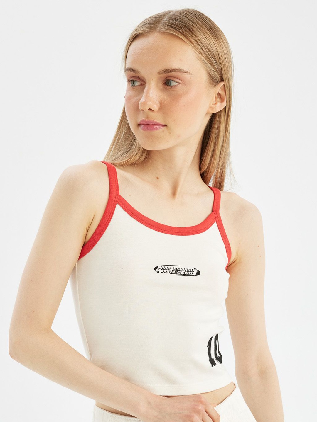

DeFacto Print Cotton Top, Na